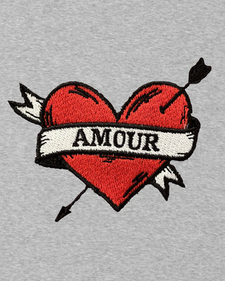 Sweatshirt Oversize Brodé "Amour"