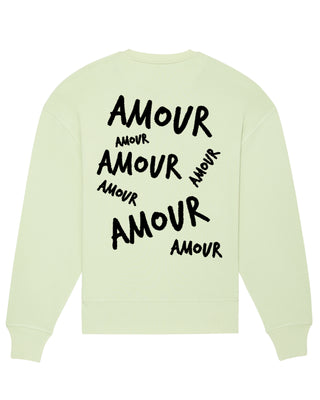 Sweatshirt Oversize Brodé "Amour"