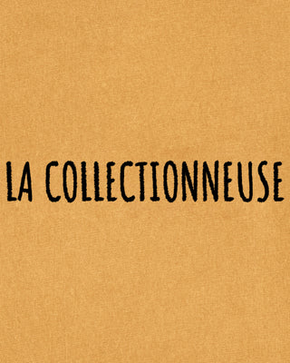 T-shirt Vintage Brodé "La Collectionneuse"