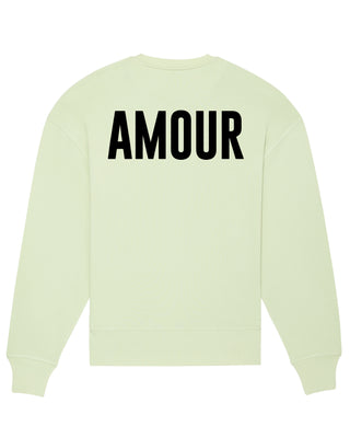 Sweatshirt Oversize Brodé "Amour"