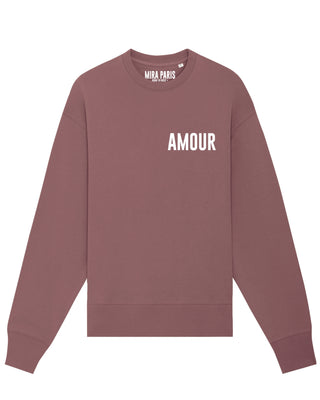 Sweatshirt Classic Brodé "Amour"