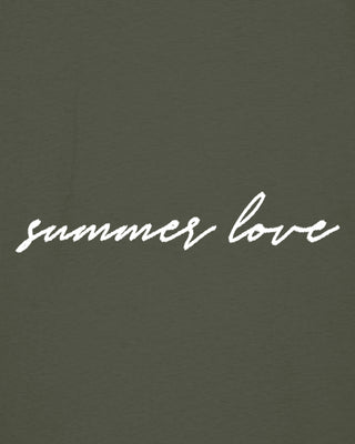 T-shirt Oversize Brodé "Summer Love"