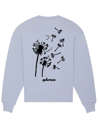 Sweatshirt Oversize Brodé "Ephemere"