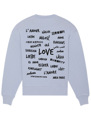 Sweatshirt Oversize Brodé "Universal Love"