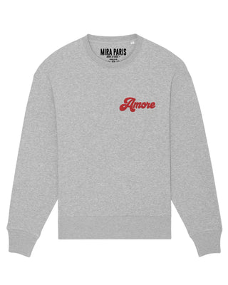 Sweatshirt Oversize Brodé "Amore"