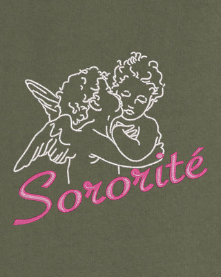 Jogging Vintage Brodé "Sororité"