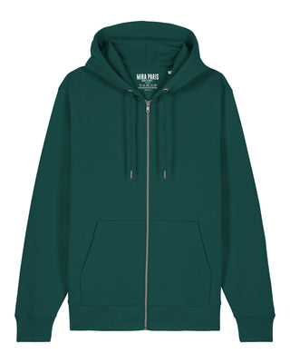 Hoodie à Zip Brodé "Amour"