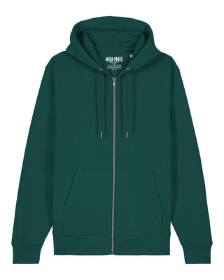 Hoodie à Zip Brodé "Amour"