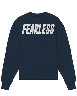 Sweatshirt Oversize Brodé "Fearless"