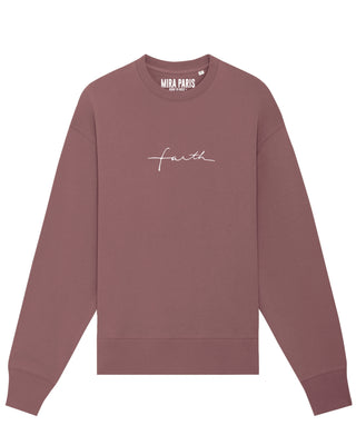 Sweatshirt Classic Brodé "Faith"