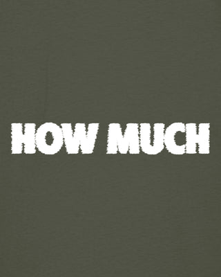 T-shirt Oversize Brodé "How Much"