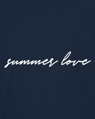 T-shirt Oversize Brodé "Summer Love"