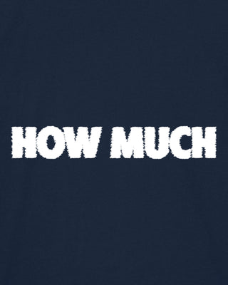 T-shirt Oversize Brodé "How Much"