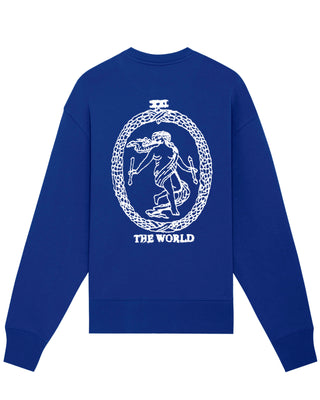 Sweatshirt Oversize Brodé "The world"