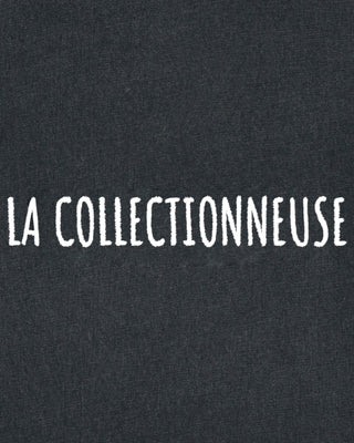 T-shirt Vintage Brodé "La Collectionneuse"