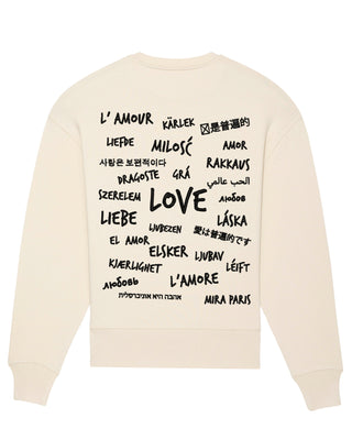 Sweatshirt Oversize Brodé "Universal Love"