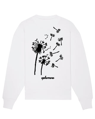 Sweatshirt Oversize Brodé "Ephemere"