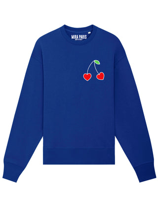 Sweatshirt Classic Brodé "Cerises"