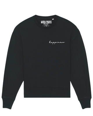 Sweatshirt Classic Brodé "Happiness"