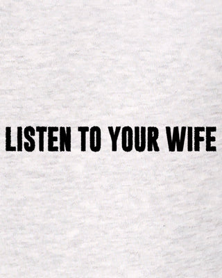 Jogging Classic Brodé "Listen To Your Wife"