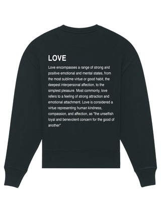 Sweatshirt Classic "Love Definition"