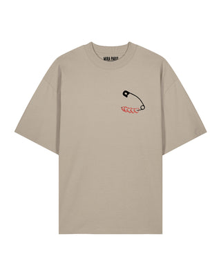 T-shirt Oversize Brodé "Pins"