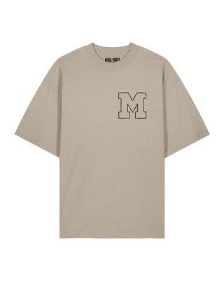 T-shirt Oversize Brodé "M"