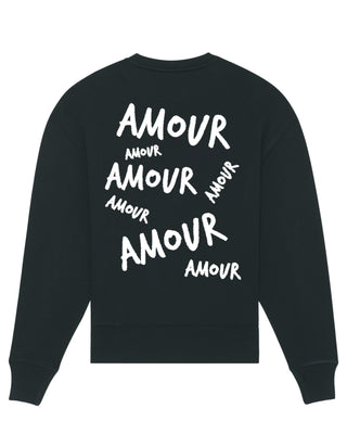 Sweatshirt Oversize Brodé "Amour"