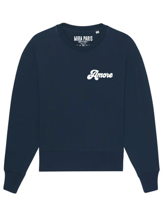 Sweatshirt Oversize Brodé "Amore"