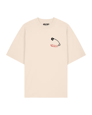 T-shirt Oversize Brodé "Pins"