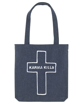 Tote Bag Brodé "Karma Kills"