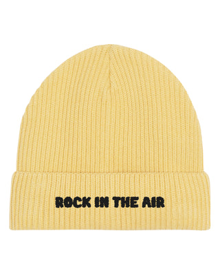 Beanie Fisherman Brodé "Rock in The Air"