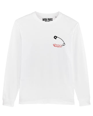 T-shirt Brodé "Heart Pins"