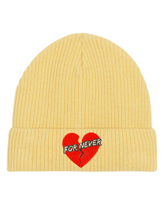 Beanie Fisherman Brodé "For Never"