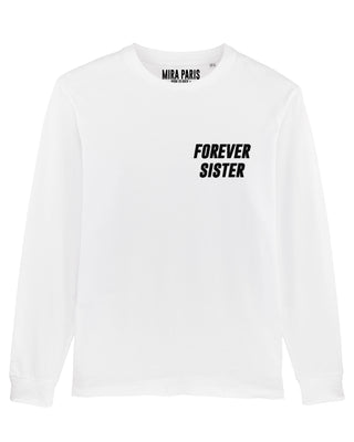 T-shirt Brodé "Forever Sister"