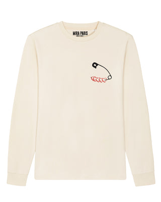 T-shirt Brodé "Heart Pins"