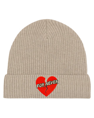 Beanie Fisherman Brodé "For Never"