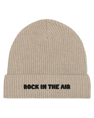 Beanie Fisherman Brodé "Rock in The Air"