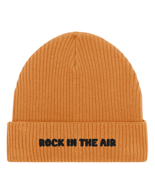 Beanie Fisherman Brodé "Rock in The Air"