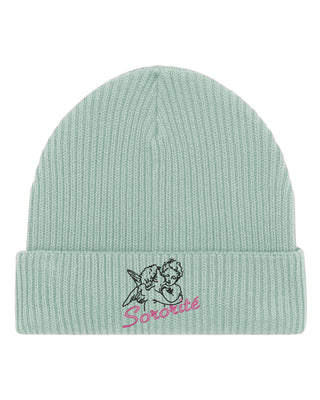 Beanie Fisherman Brodé "Sororité"