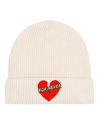 Beanie Fisherman Brodé "For Never"