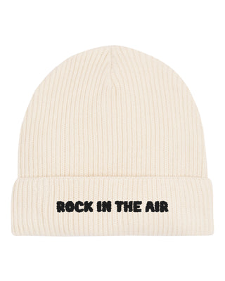 Beanie Fisherman Brodé "Rock in The Air"