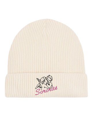 Beanie Fisherman Brodé "Sororité"