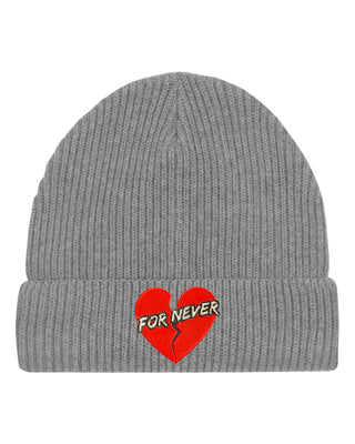 Beanie Fisherman Brodé "For Never"