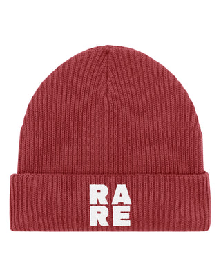 Beanie Fisherman Brodé "Rare"