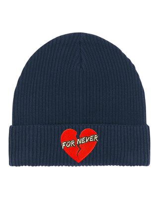 Beanie Fisherman Brodé "For Never"