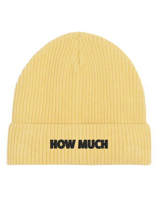 Beanie Fisherman Brodé "How Much"