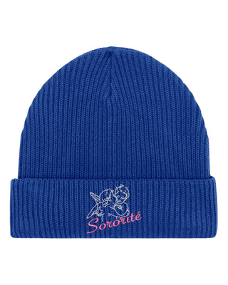 Beanie Fisherman Brodé "Sororité"