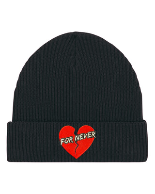 Beanie Fisherman Brodé "For Never"