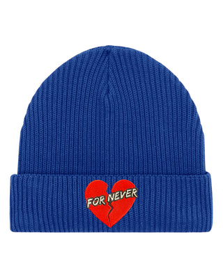 Beanie Fisherman Brodé "For Never"